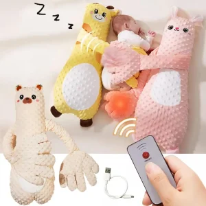 Sleeping Patting Pillow with Soothing Palm Remote Control