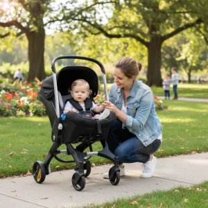 Two way ''Foldable Stroller Travel Cart